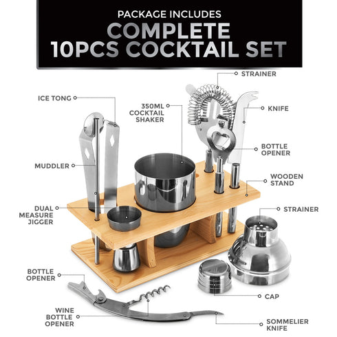 Cocktail Maker Set - Stainless Steel