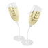 Tipsy Prosecco Glasses - Set of 2