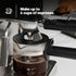 Coffee Machine with Milk Frother - Black