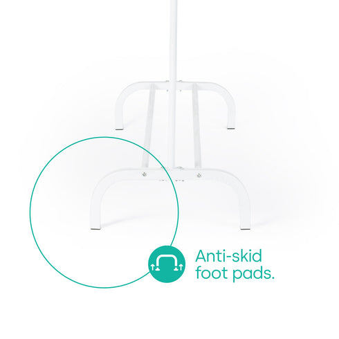 Clothes Storage Rail - White