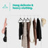 Clothing Rail with Shoe Rack - White