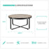 Kori Manchurian Ash Coffee Table