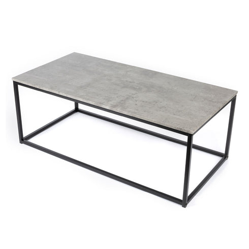 Industrial Concrete Effect Coffee Table