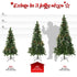 Artificial Snowy Christmas Tree - 6ft