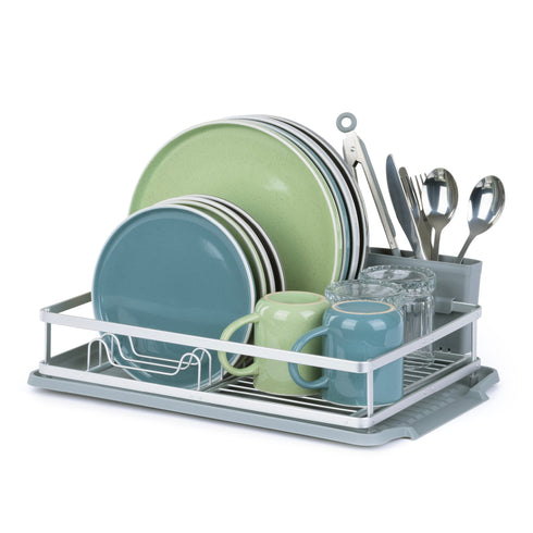 Aluminium Dish & Cutlery Drainer