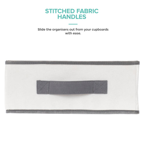 Wardrobe Fabric Boxes - Set of 2