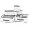 Wardrobe Fabric Boxes - Set of 5