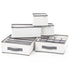 Wardrobe Fabric Boxes - Set of 5