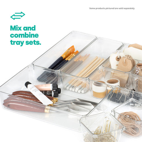 Drawer Organiser Tray Set - 4 Small