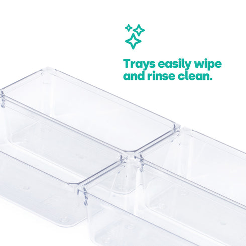 Drawer Organiser Tray Set - 4 Medium