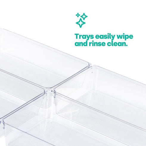 Drawer Organiser Tray Set - 4 XLarge