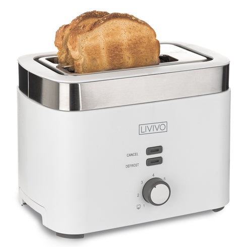 Sirius 2 Slice Toaster - White