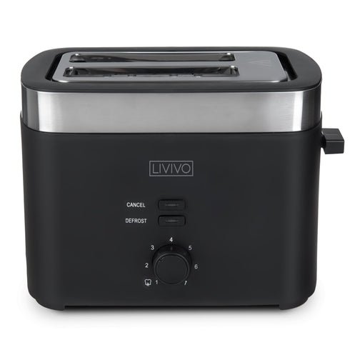 Sirius 2 Slice Toaster - Black
