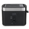 Sirius 2 Slice Toaster - Black