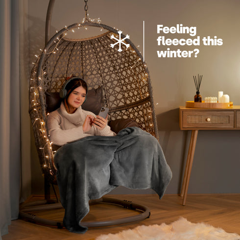 Single Fleece Blanket - Urban Chic