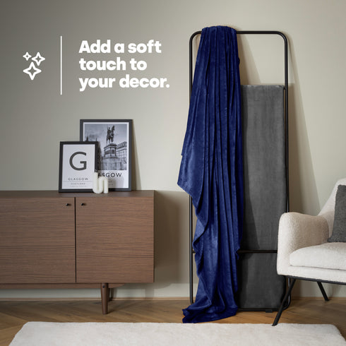 Double Fleece Blanket - Midnight
