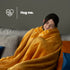 King Fleece Blanket - Ochre
