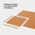 Interlocking Gym Mat - Oak Wood
