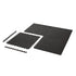 Interlocking Gym Mat - Corrugated Black