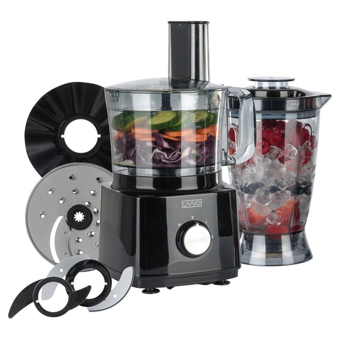Food Processor & Blender - Black