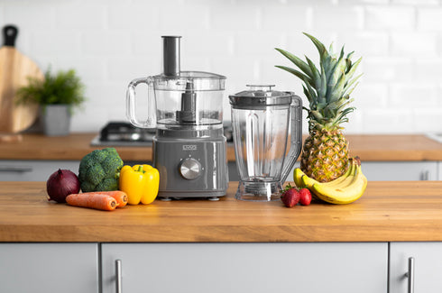 Food Processor & Blender - Grey