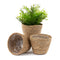 18cm Medium Seagrass Plant Pots Set of 3