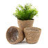 18cm Medium Seagrass Plant Pots Set of 3