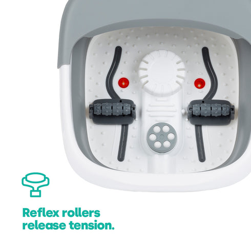 Foldaway Foot Spa - Grey