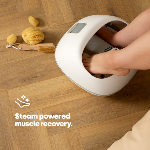 Deluxe Steam Foot Spa - Grey