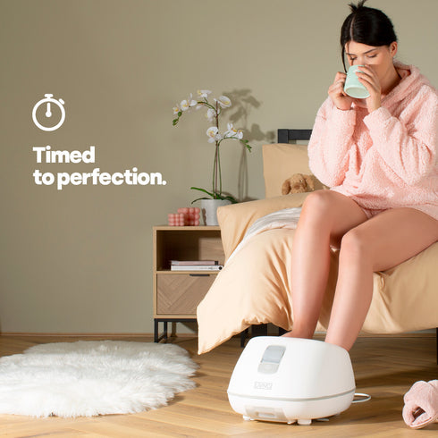 Deluxe Steam Foot Spa - Grey