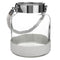 Hurricane Glass Lantern - White