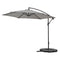 Cantilever Overhanging Parasol - Grey