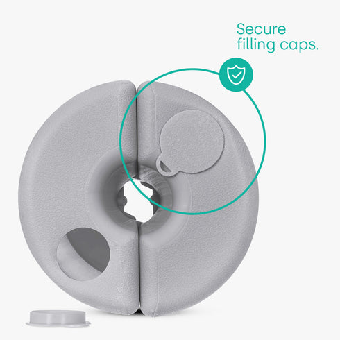 Gazebo Leg Weights Set of 4 - Grey