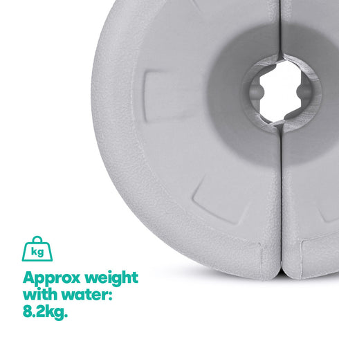 Gazebo Leg Weights Set of 4 - Grey