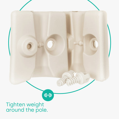 Gazebo Leg Weights Set of 4 - Beige