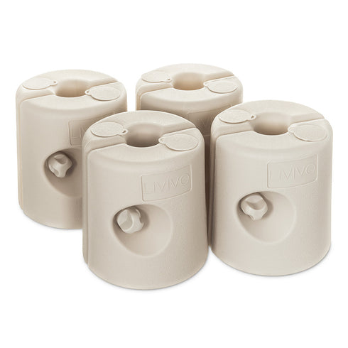 Gazebo Leg Weights Set of 4 - Beige