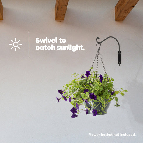 12" Swivel Hanging Basket