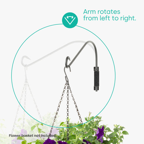 14" Swivel Hanging Basket