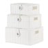 Hamper Baskets Set of 3 - White