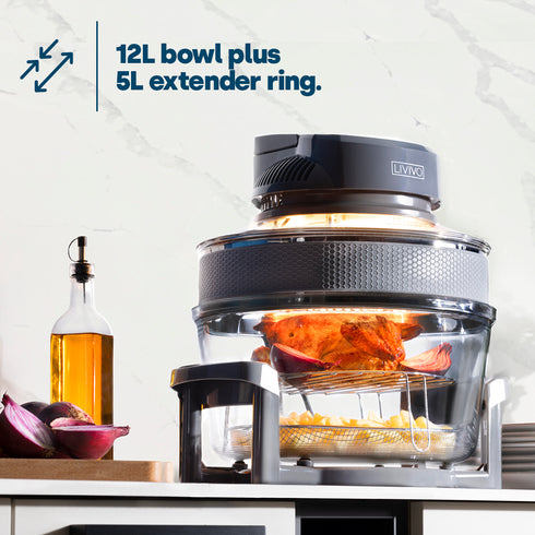 Deluxe 17L Halogen Oven - Grey