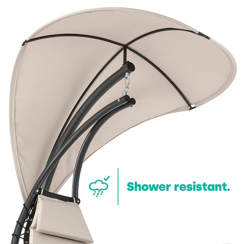 Bali Swing Sun Lounger - Beige