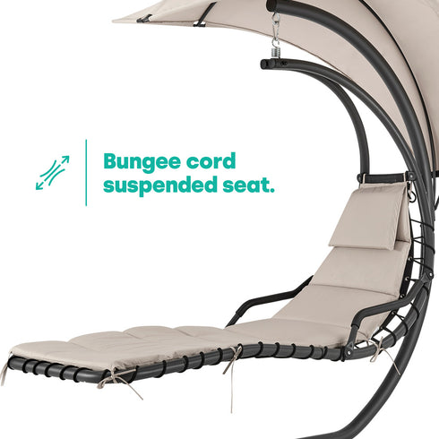 Bali Swing Sun Lounger - Beige