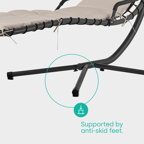 Bali Swing Sun Lounger - Beige