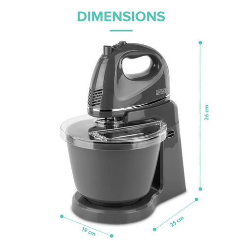 Hand & Stand Mixer - Grey