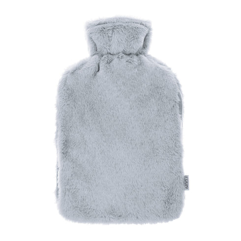 Handwarmer Hot Water Bottle - Grey Plush