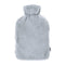 Handwarmer Hot Water Bottle - Grey Plush