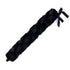2L Long Hot Water Bottle with Black Pom-Pom Lattice Cover - Pain Relief & Comfort