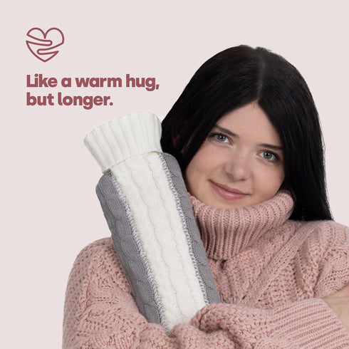 Ski Knit Long Hot Water Bottle