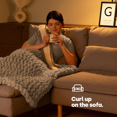 Ski Knit Long Hot Water Bottle