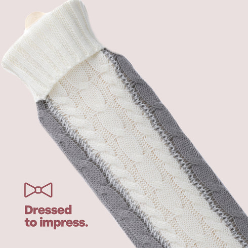 Ski Knit Long Hot Water Bottle